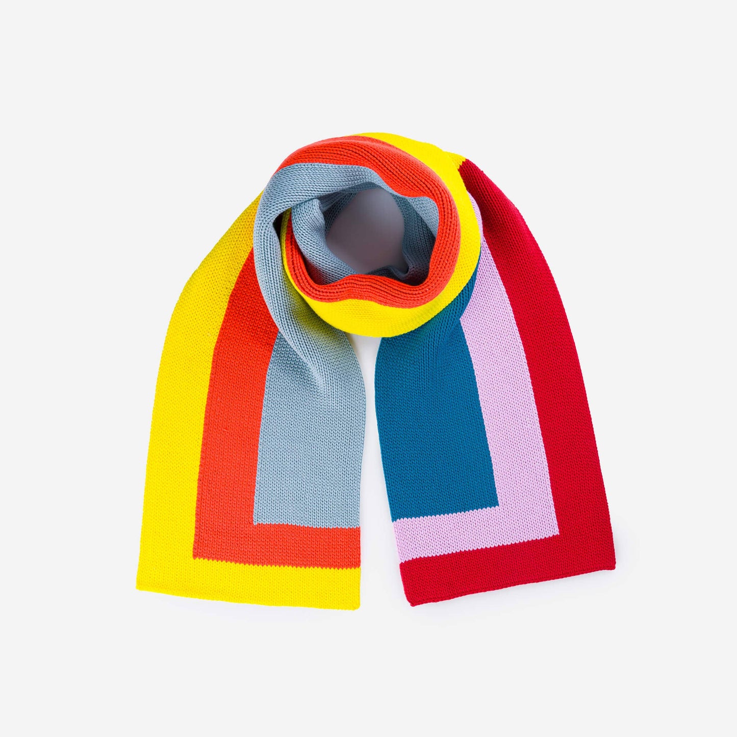 Corner Colorblock Big Scarf