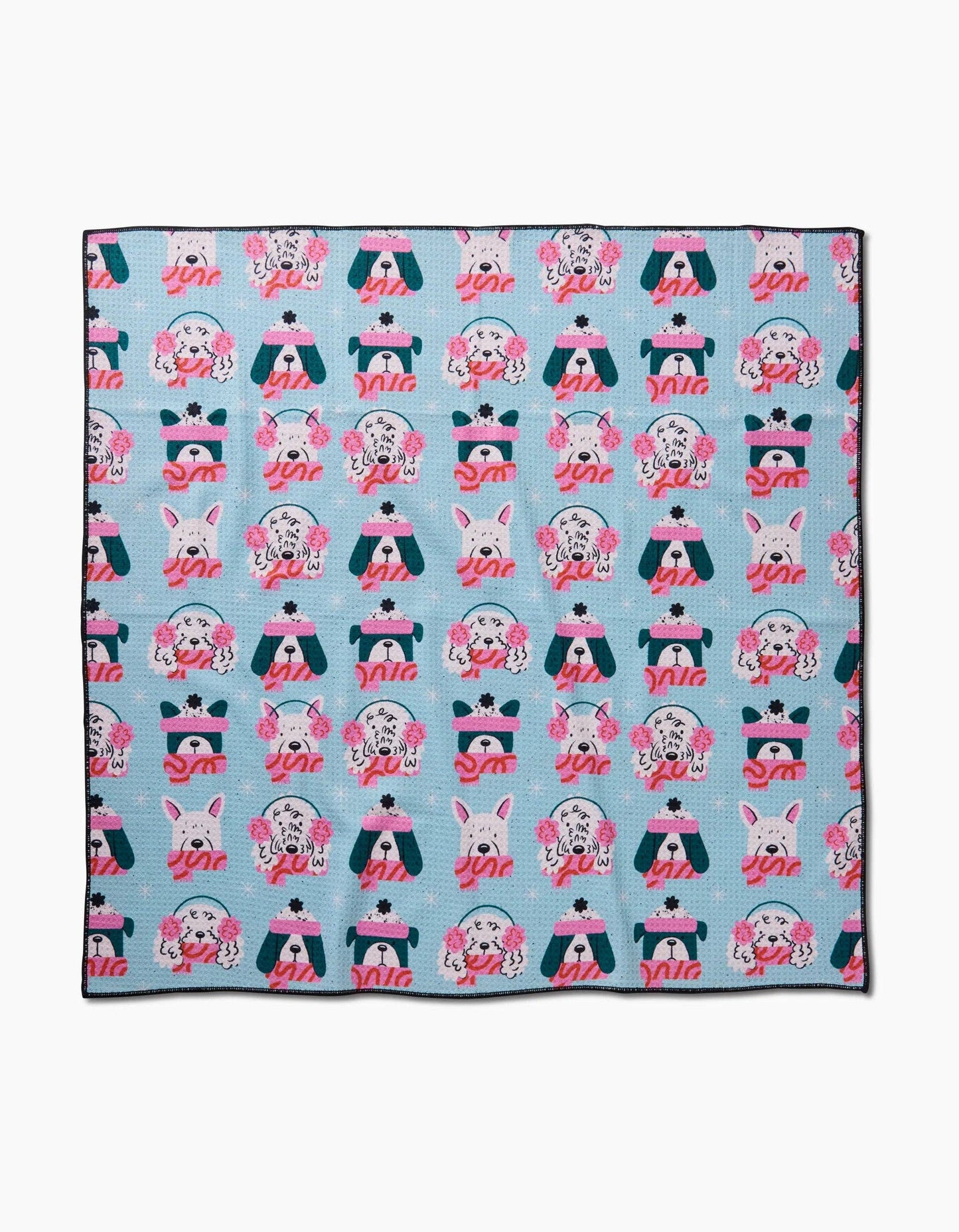 Bundled Up Pups Dog Towel