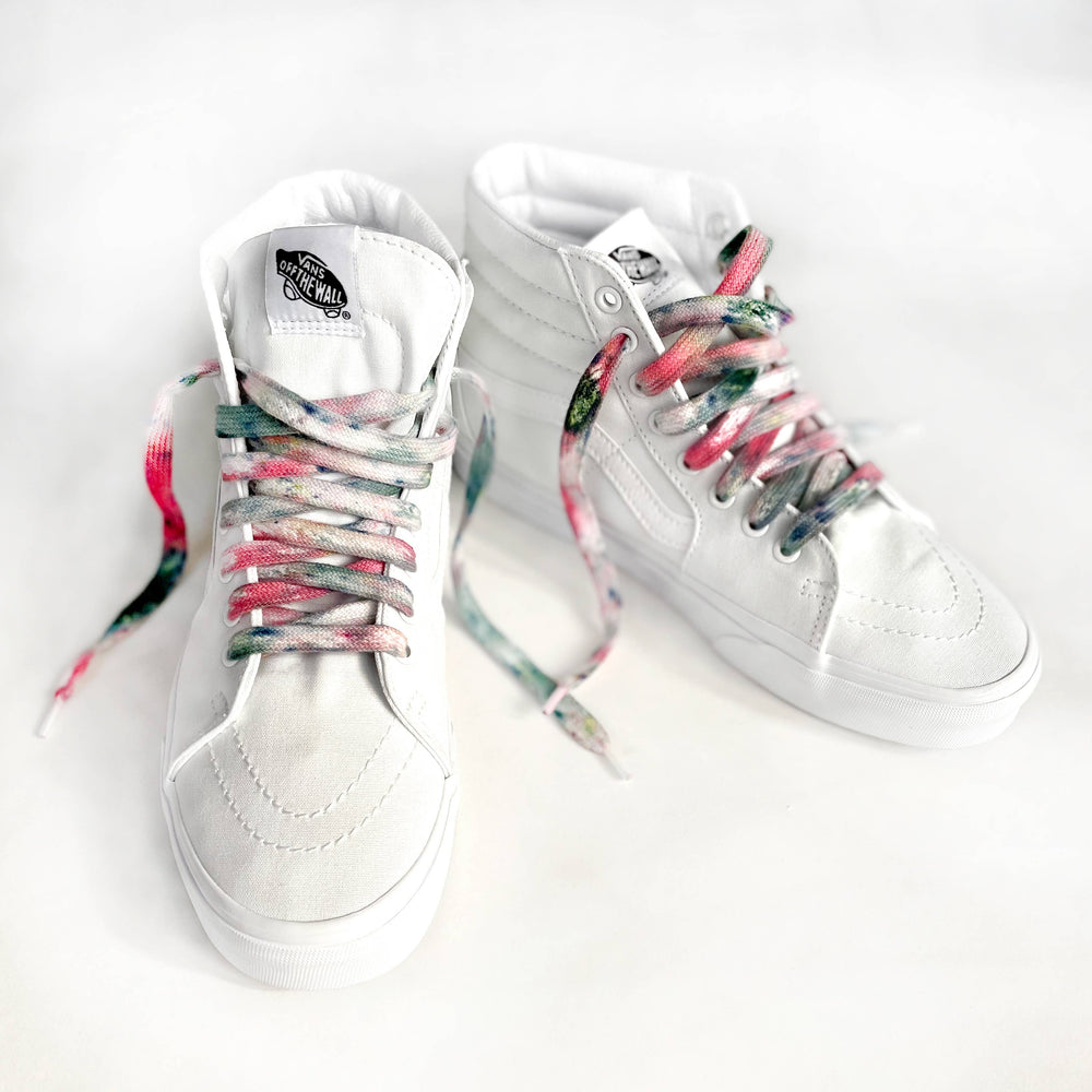 Holiday Jolly Hand-Dyed Shoelaces