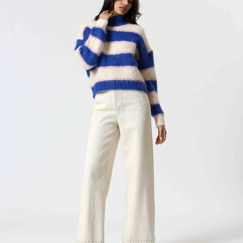 
                      
                        Brea Striped Sweater
                      
                    