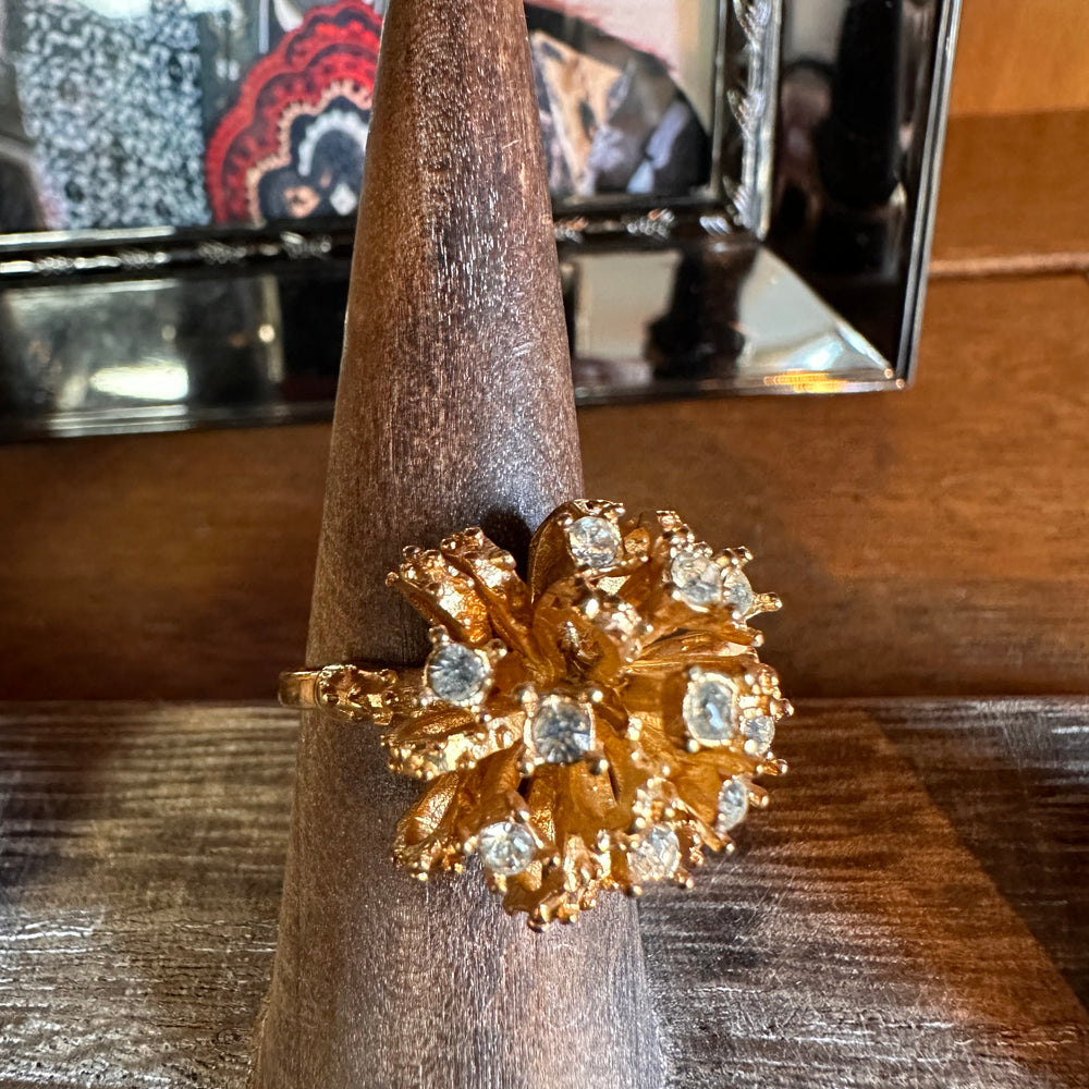 Vintage blossom ring