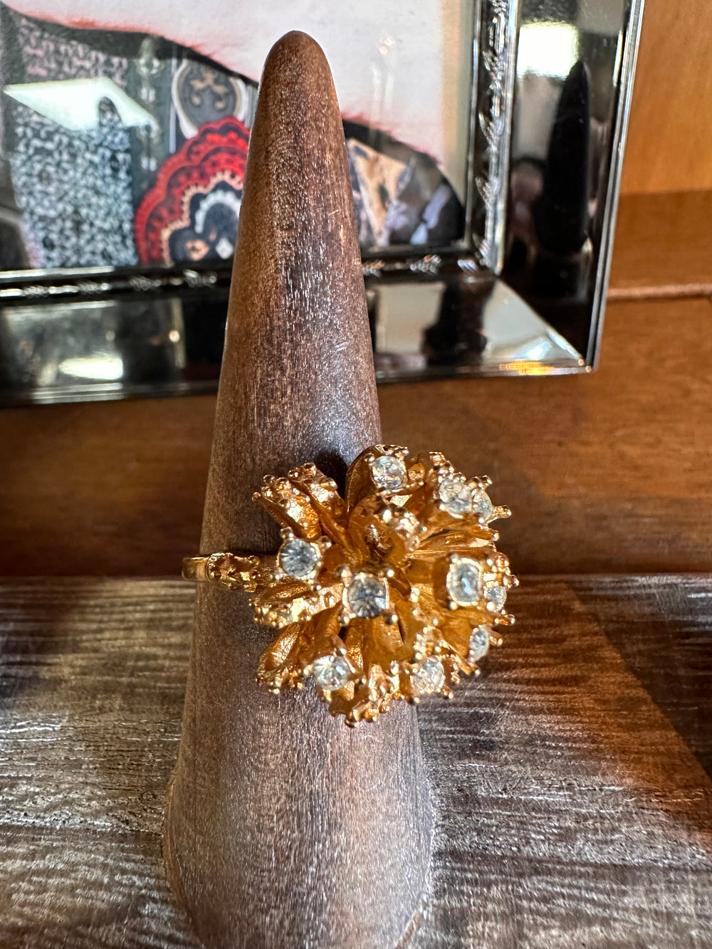 Vintage blossom ring