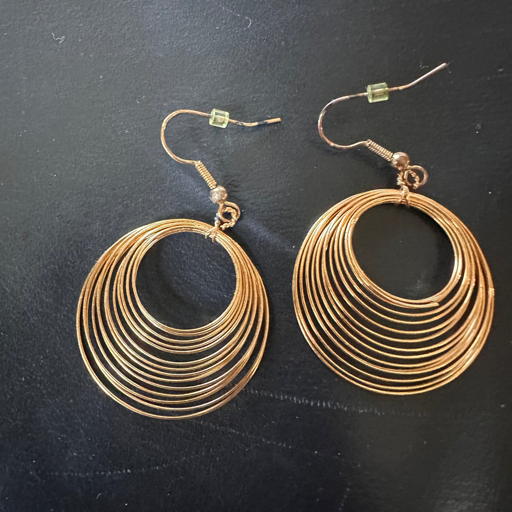 Vintage gold antik earrings