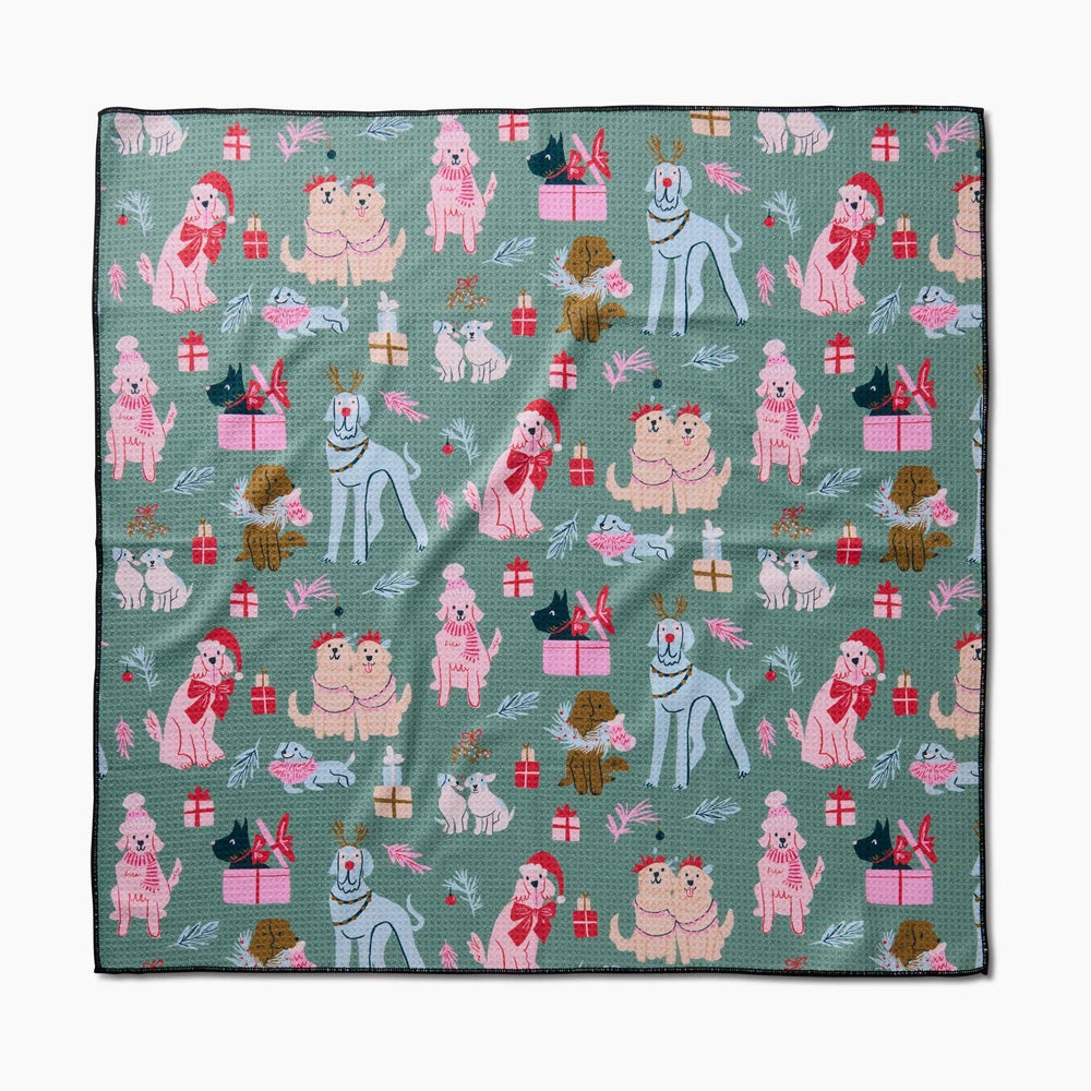 Christmas Doggos Dog Towel