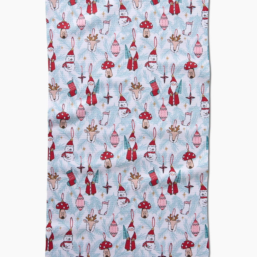 Christmas Traditions Tea Towel