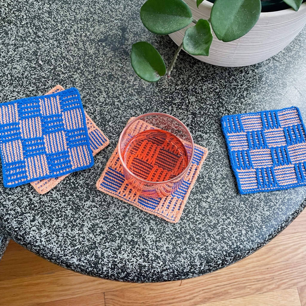 
                      
                        Checkerboard Coaster Set
                      
                    