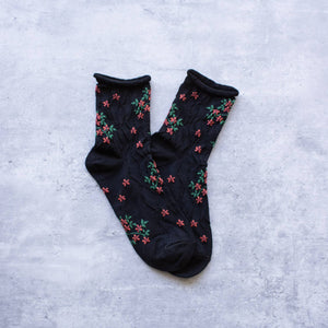 Women's Charlotte Floral Casual Socks