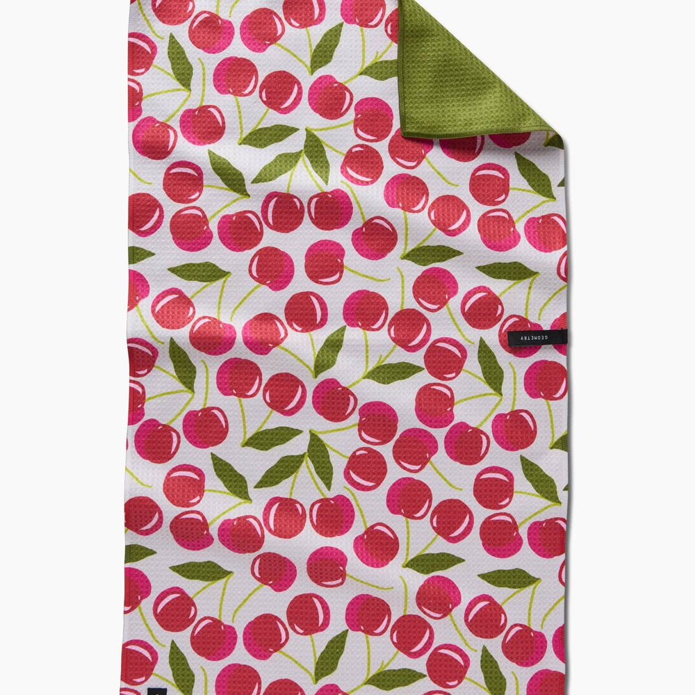 Cherry Chic Double Sided Tea Towel