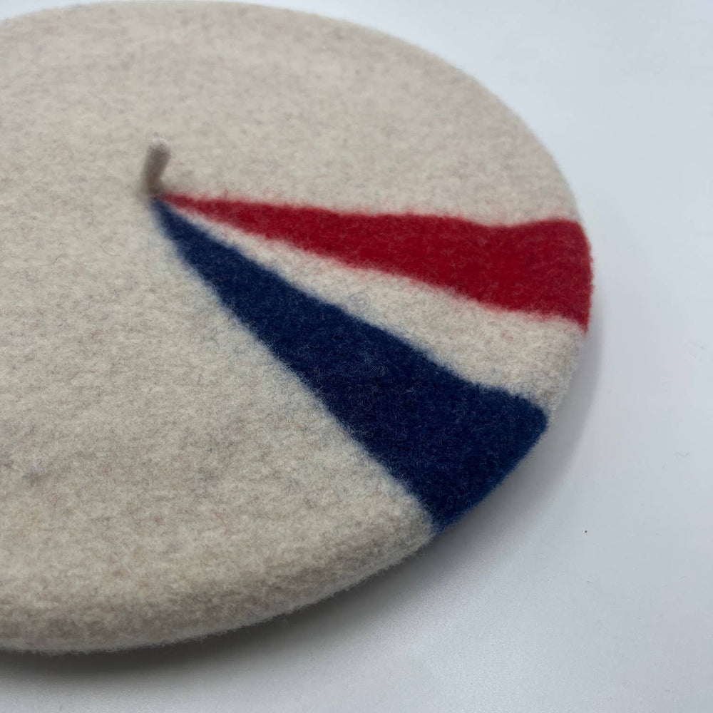 
                      
                        Patriot Ecru Beret - Kids
                      
                    