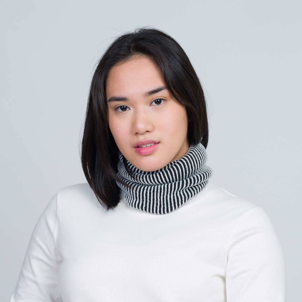 
                      
                        Sybil Rib Knit Snood
                      
                    