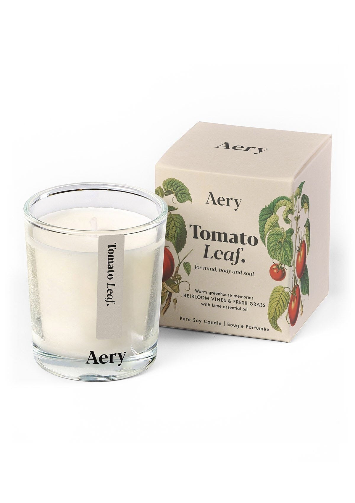 Tomato Leaf Votive Candle 2.5 oz