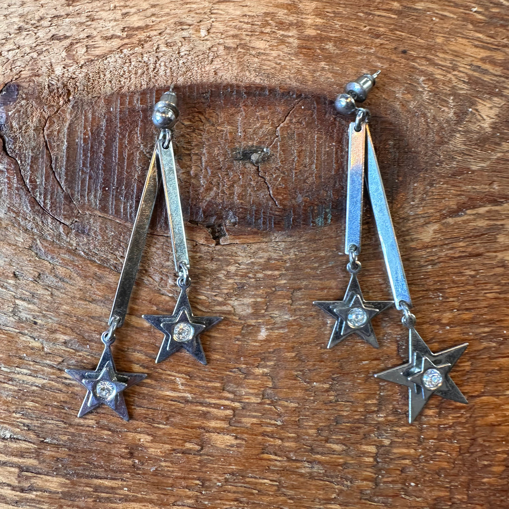 Vintage star dangles