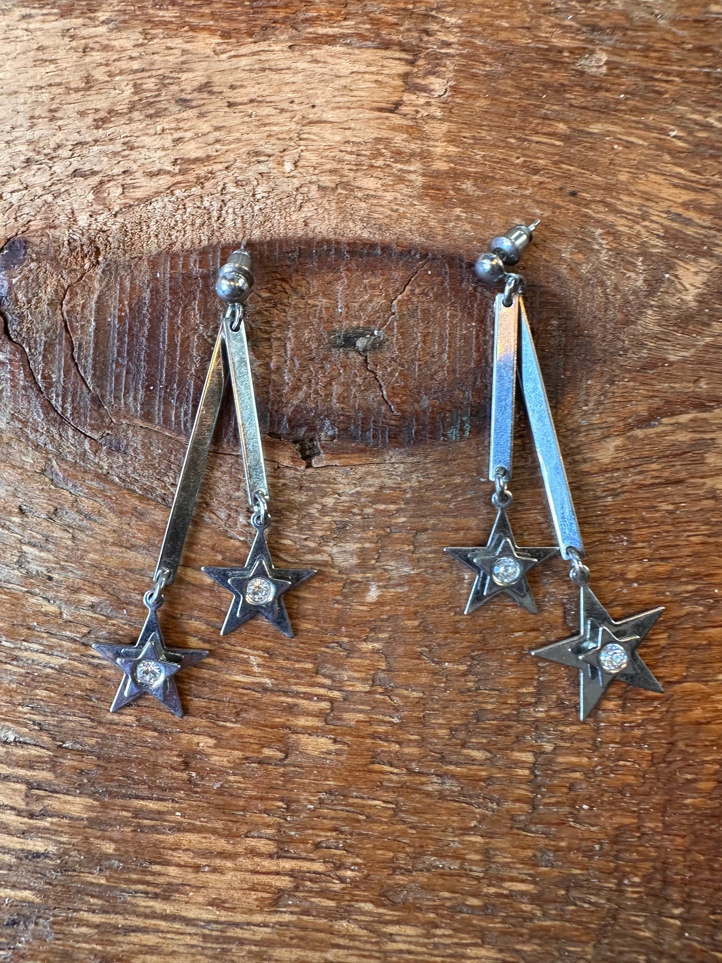 Vintage star dangles