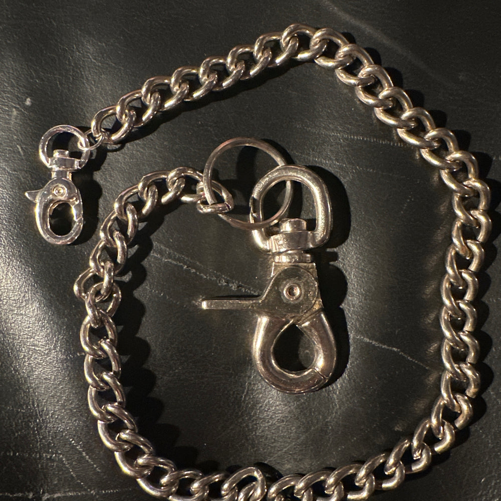 Vintage curb wallet chain