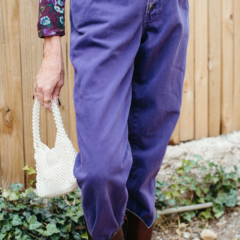 Vintage Purple Denim