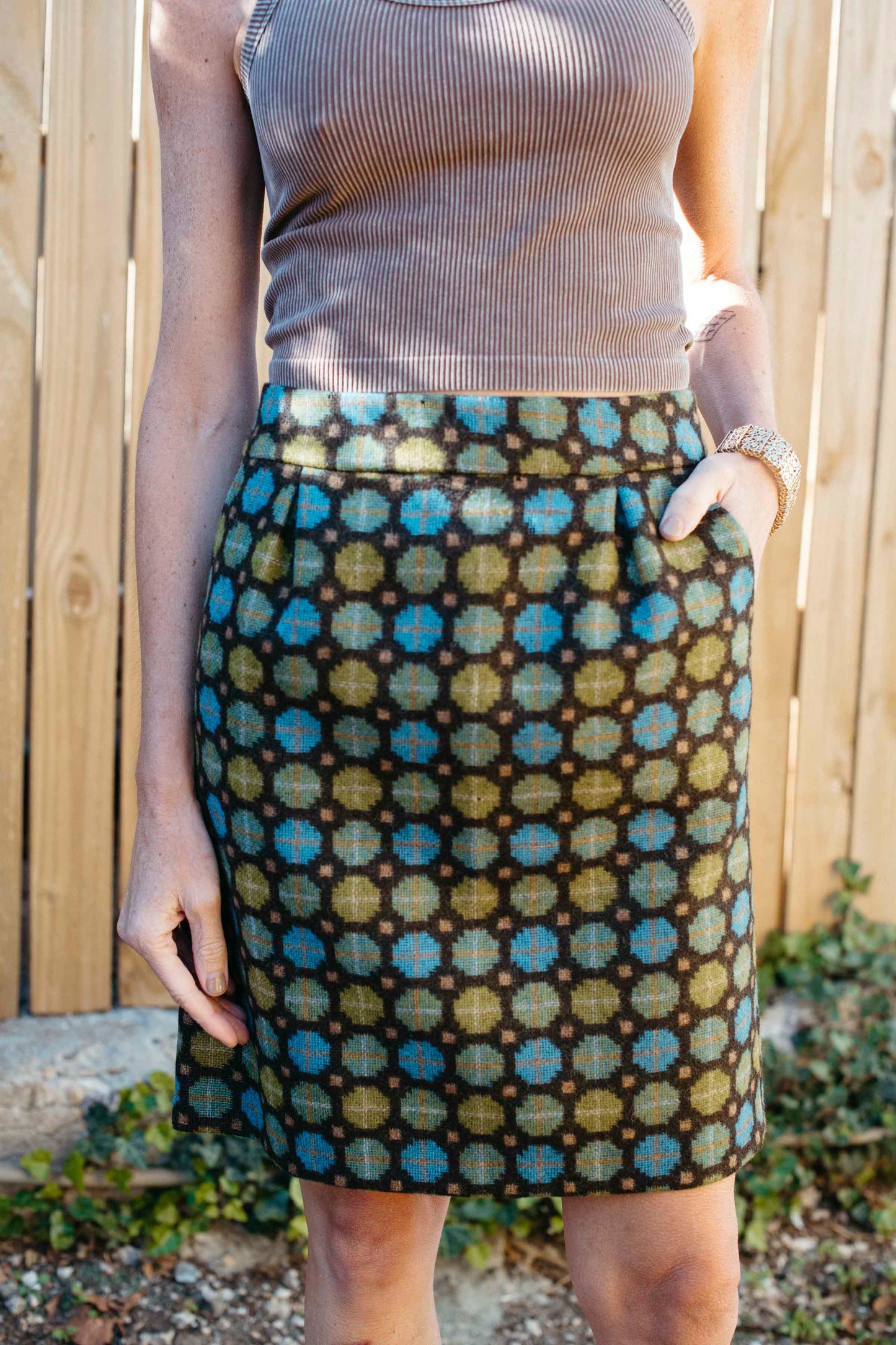 Pre-Loved Boden Retro Mod Skirt