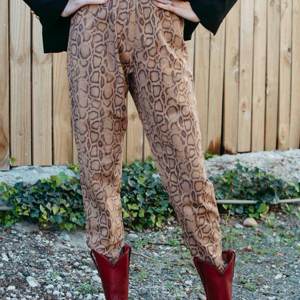 Vintage Leopard Pant