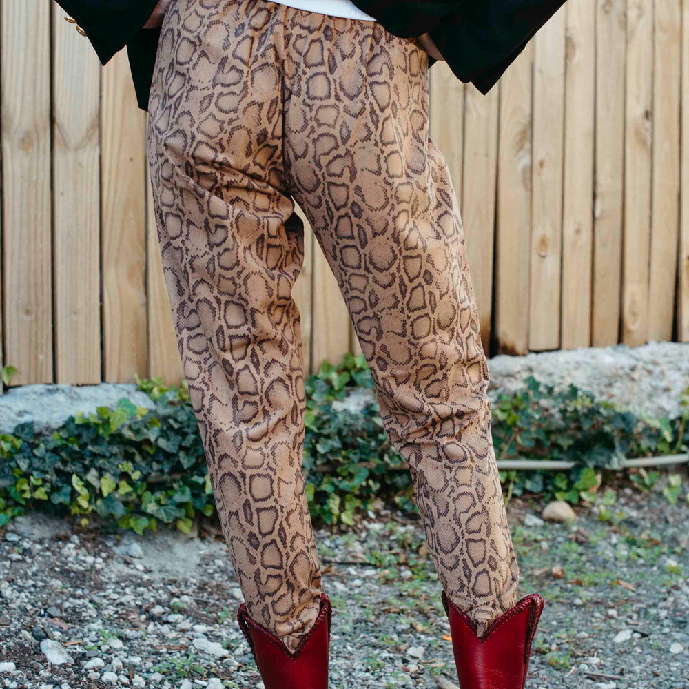 Vintage Leopard Pant