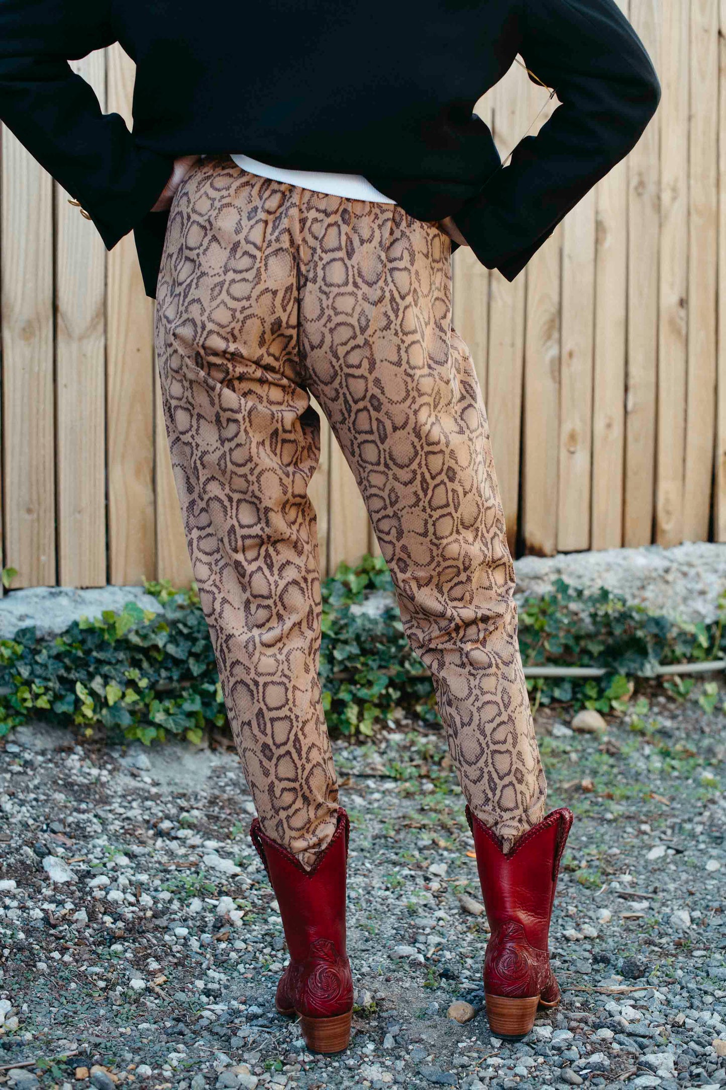 Vintage Leopard Pant