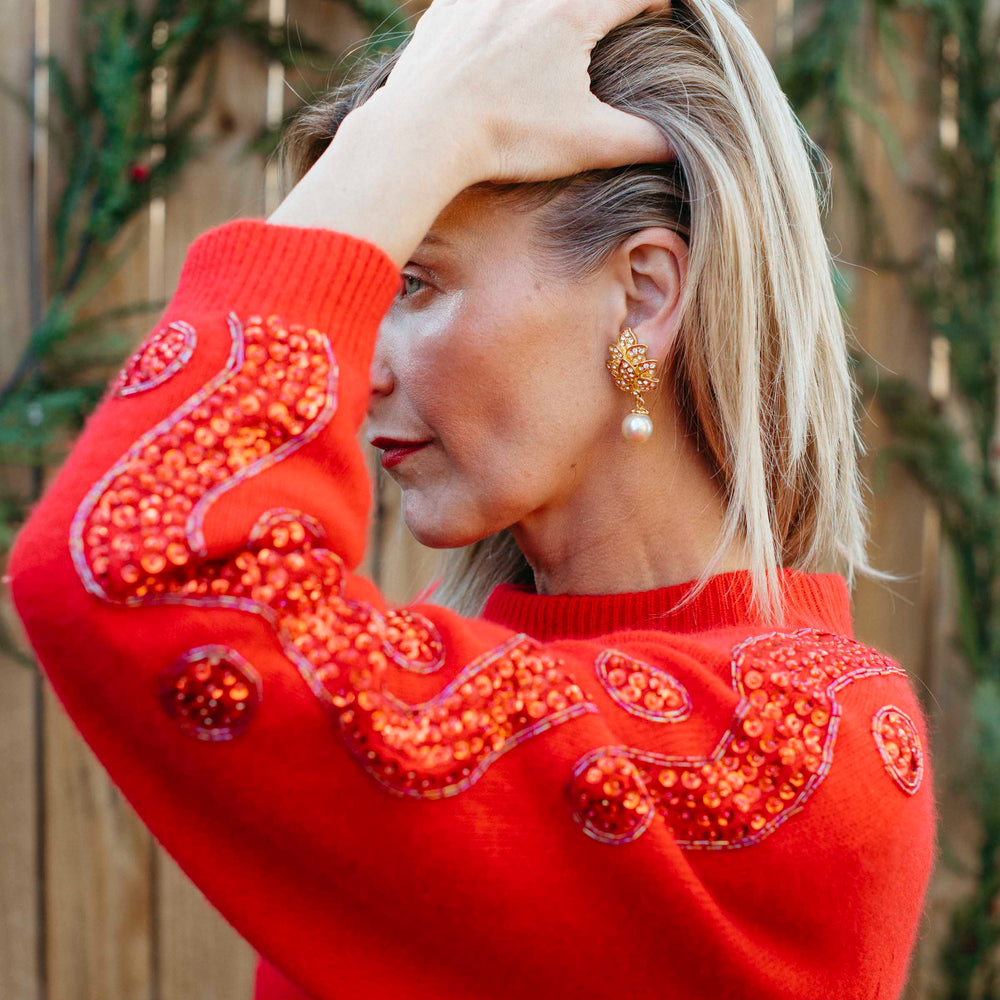 
                      
                        Vintage Red Holiday Sweater
                      
                    