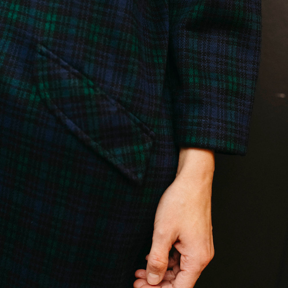 
                      
                        Vintage Blue/Green Plaid Dress
                      
                    