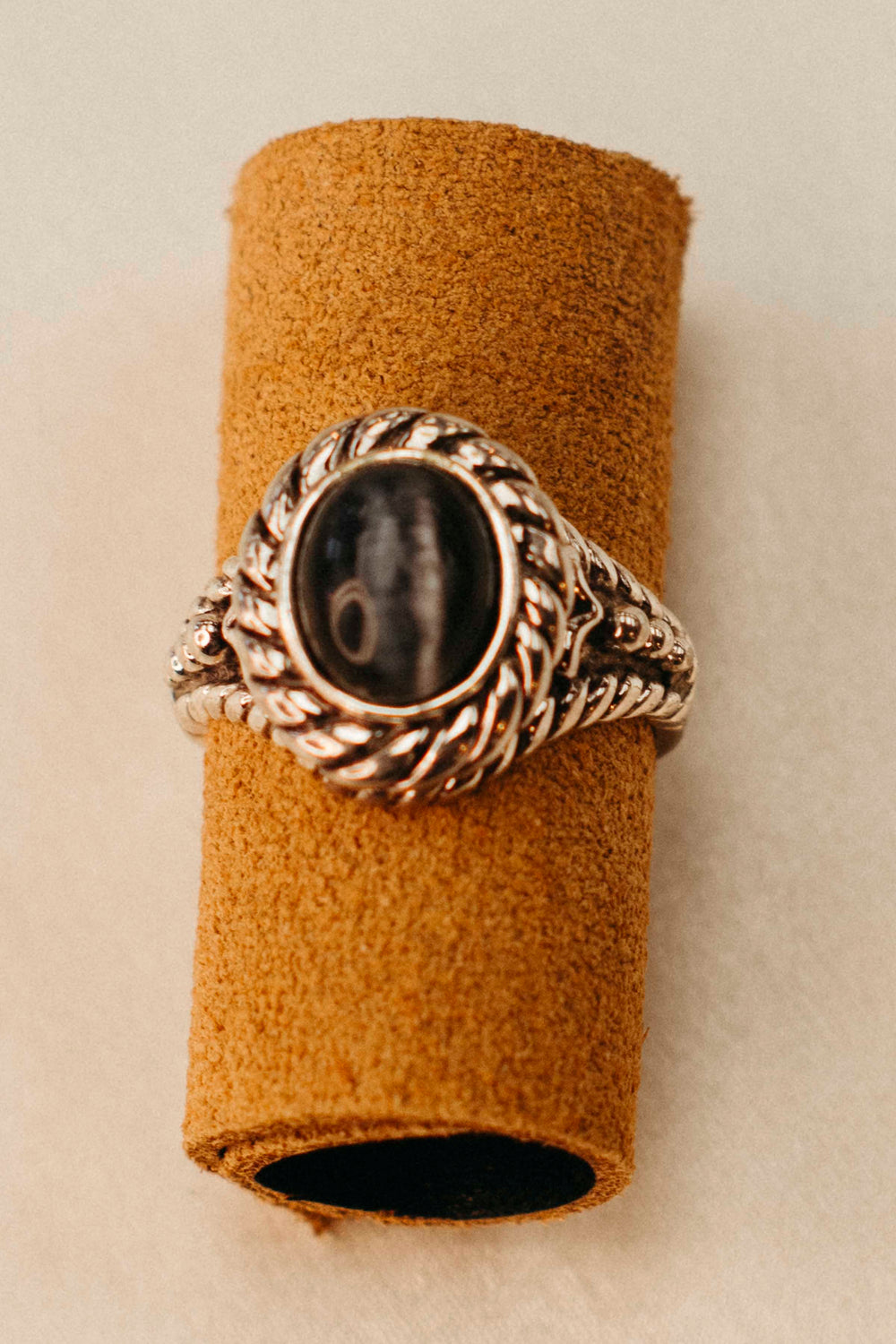 Black Tiger's Eye Ring