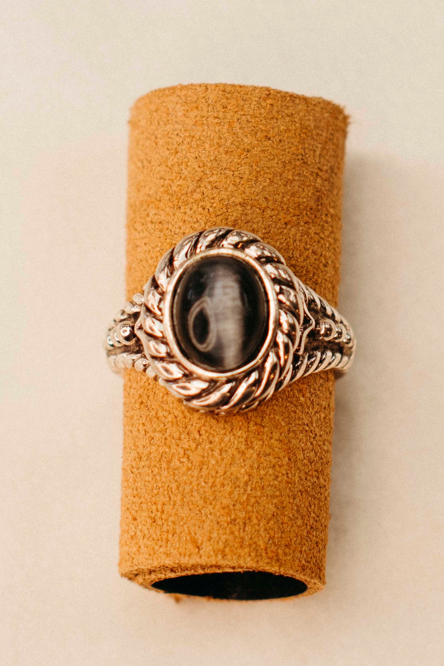 Black Tiger's Eye Ring