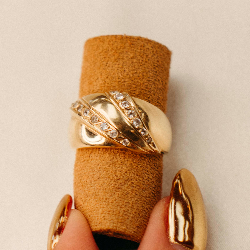 
                      
                        Cocktail  Dome Ring
                      
                    