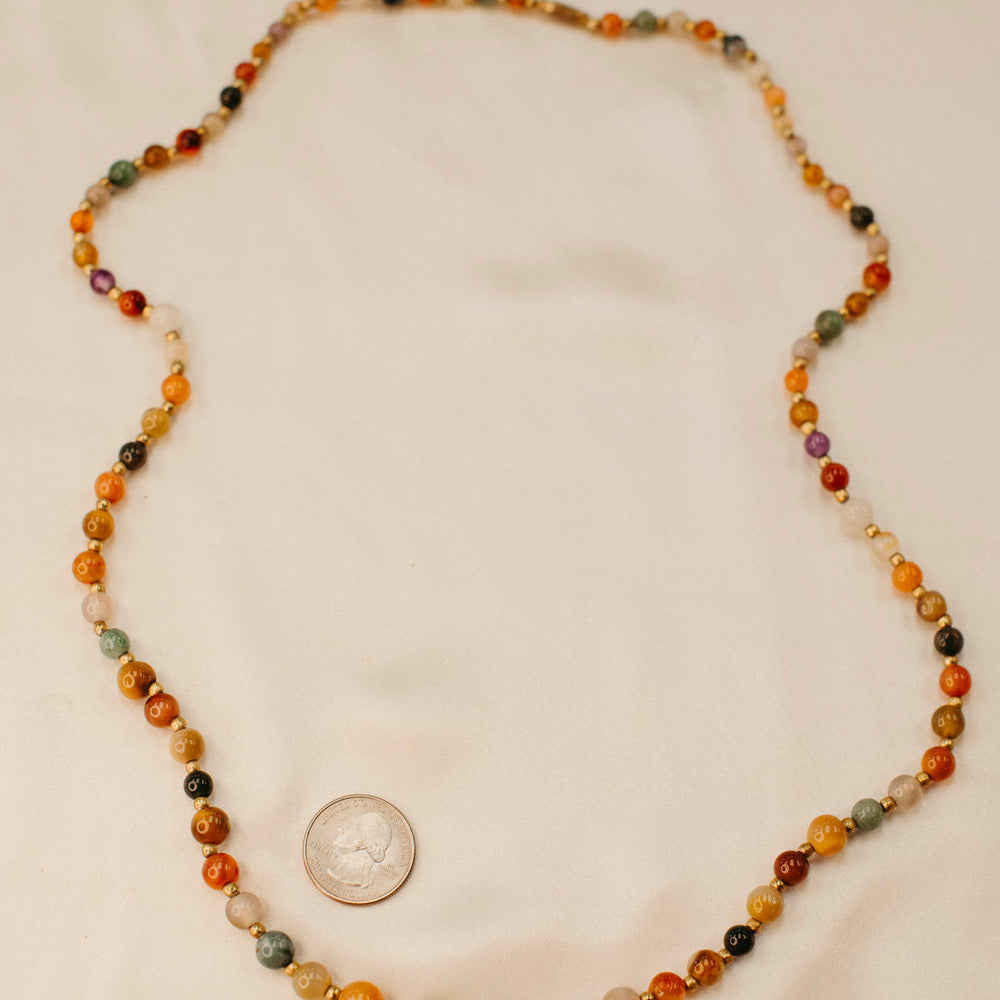 Vintage gemstone necklace