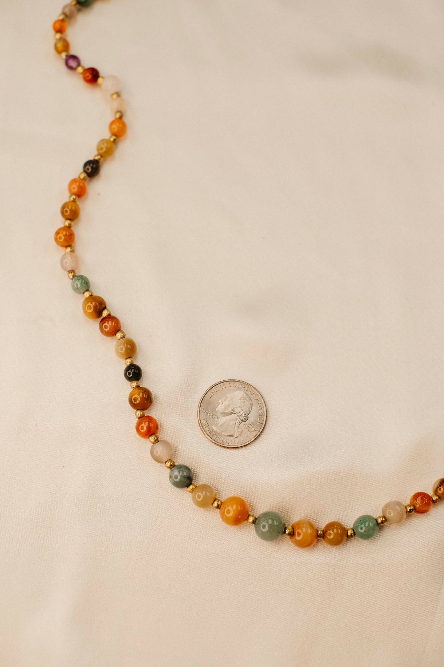 Vintage gemstone necklace