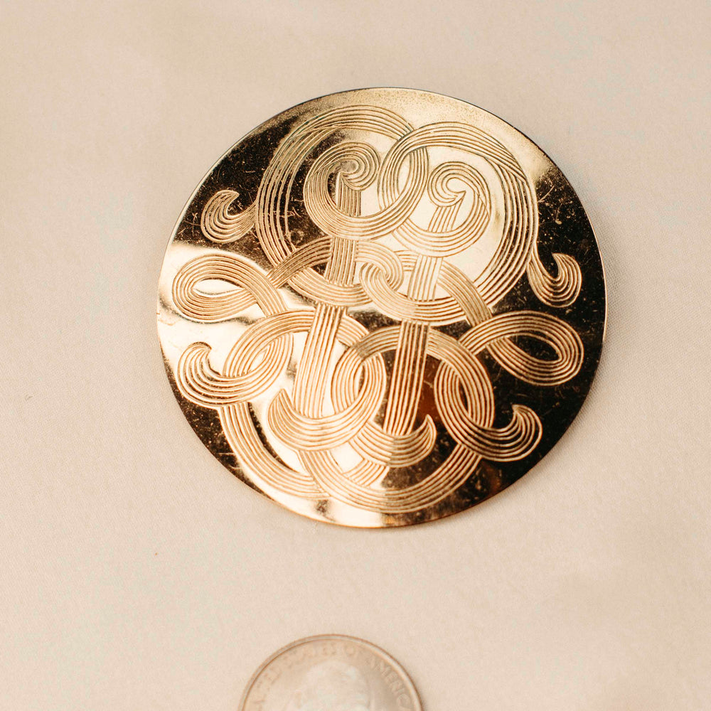 Vintage Gold Celtic Pin