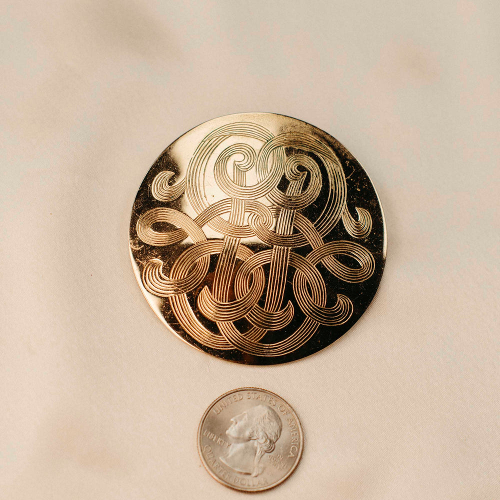 Vintage Gold Celtic Pin