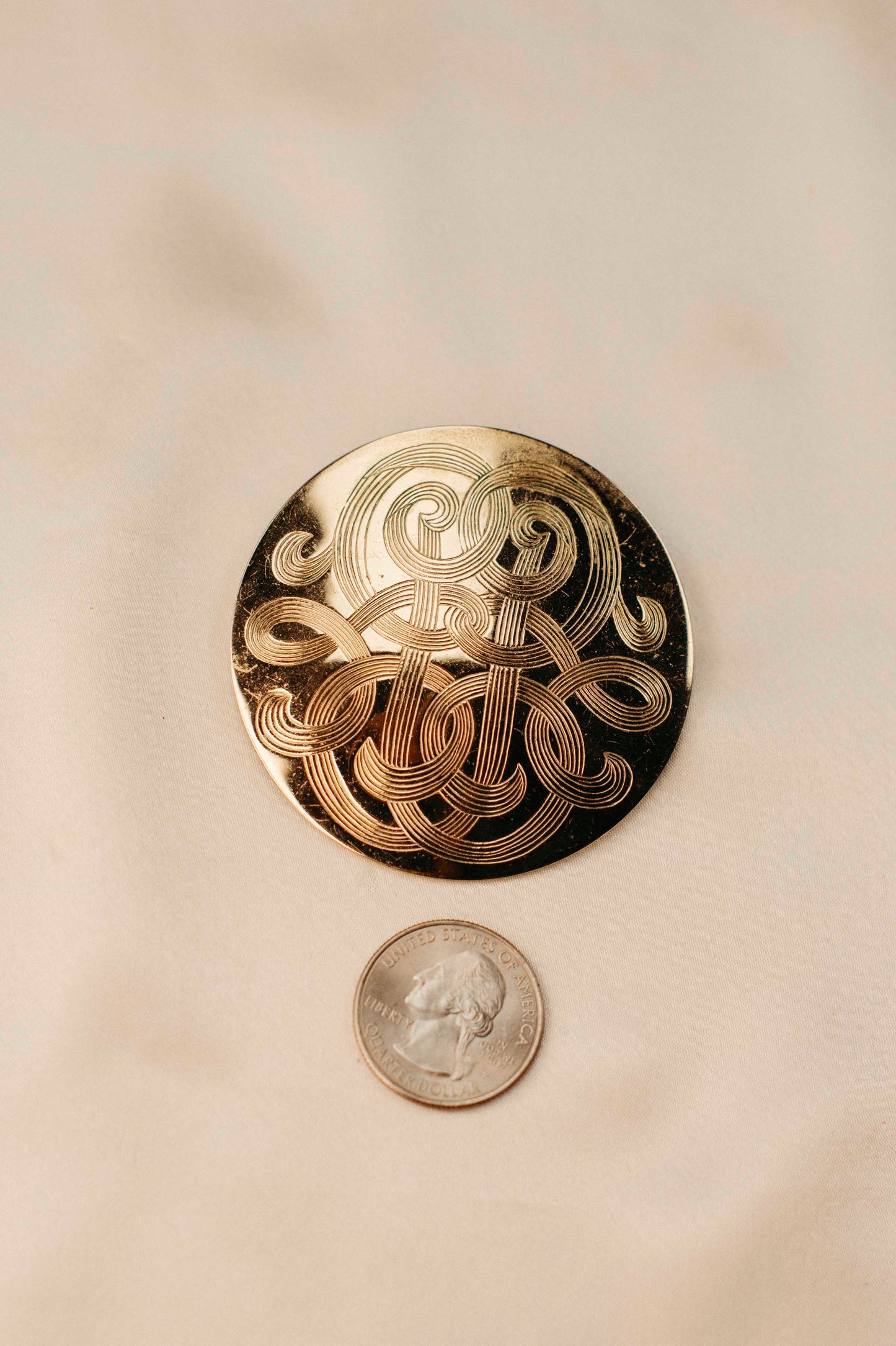 Vintage Gold Celtic Pin