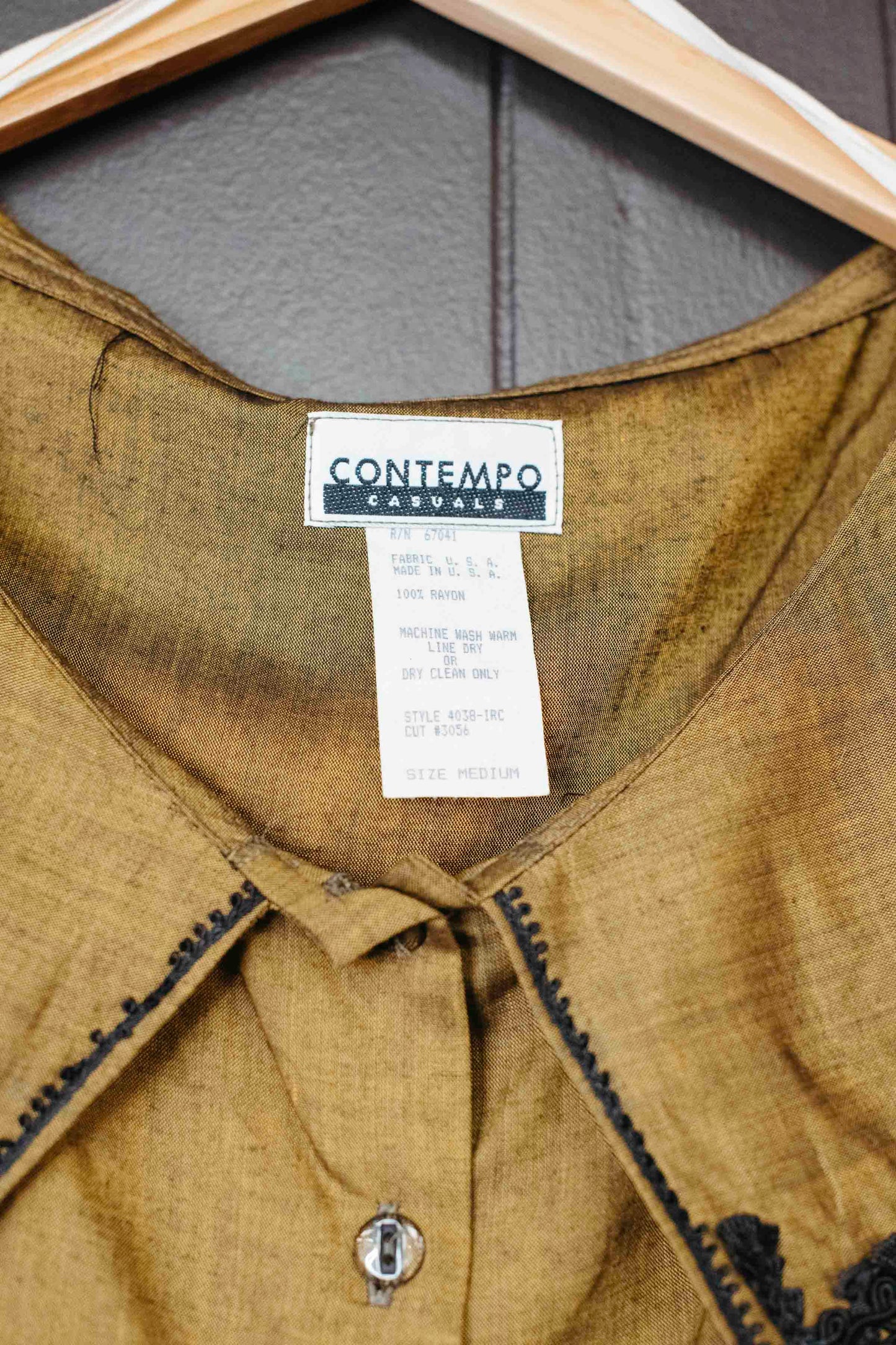 Vintage Contempo blouse