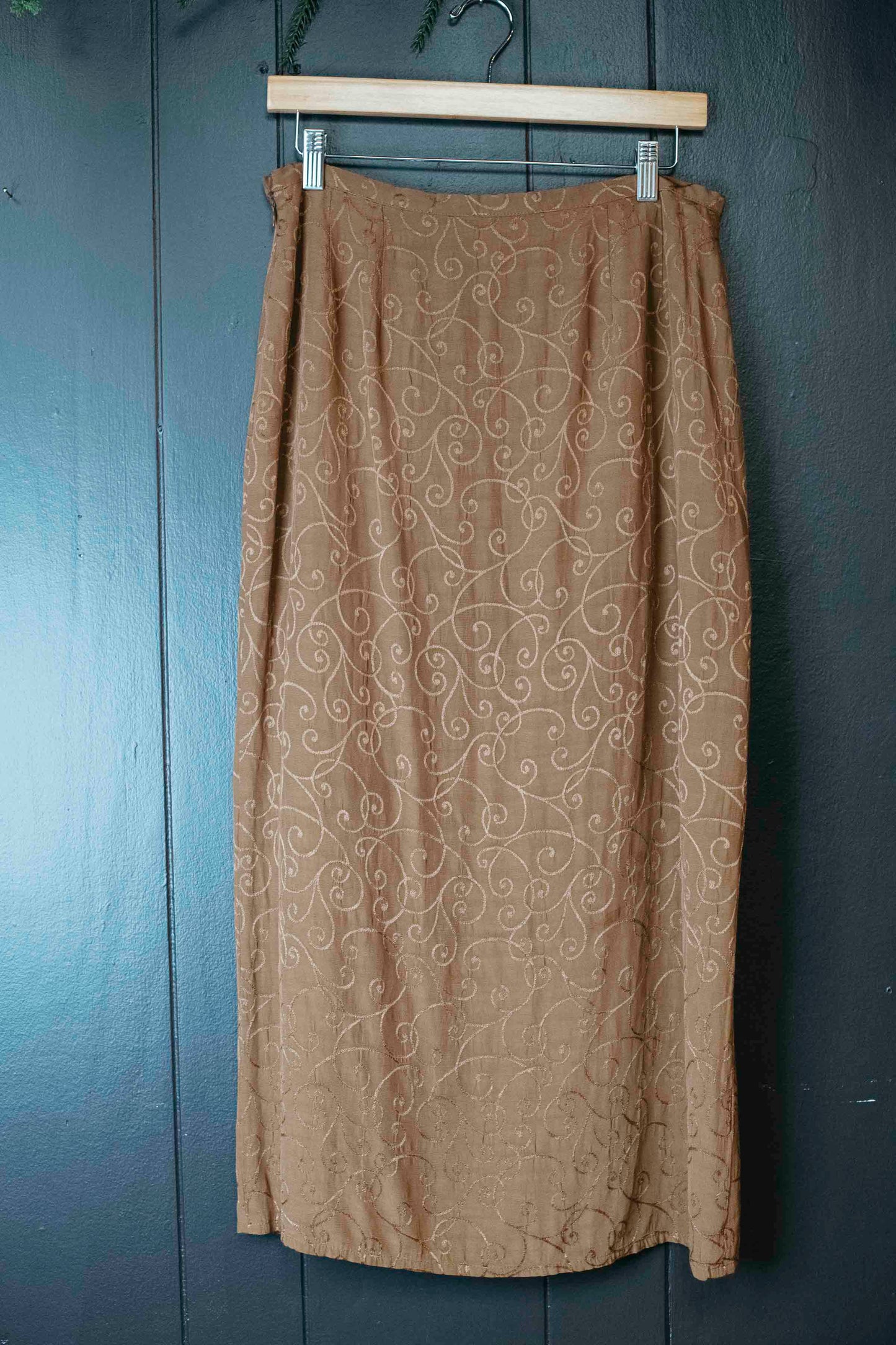 Vintage Camel Skirt