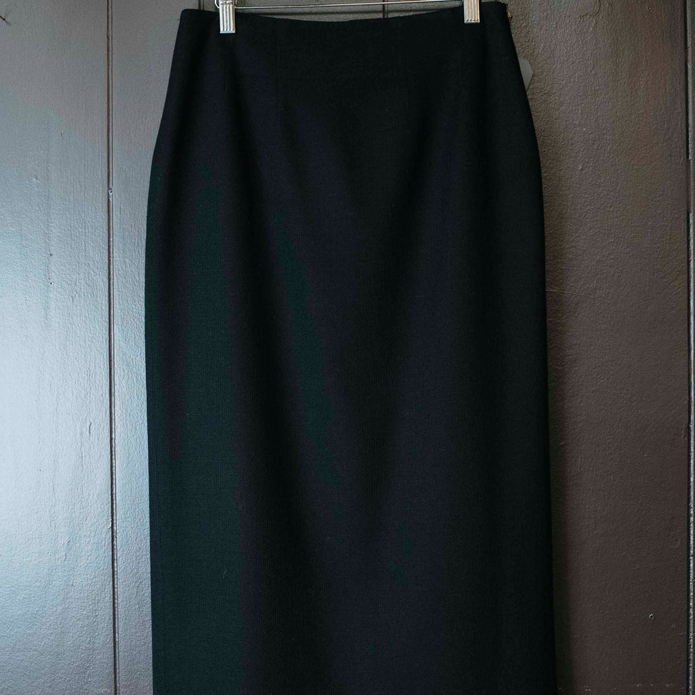 Vintage black Pencil Skirt