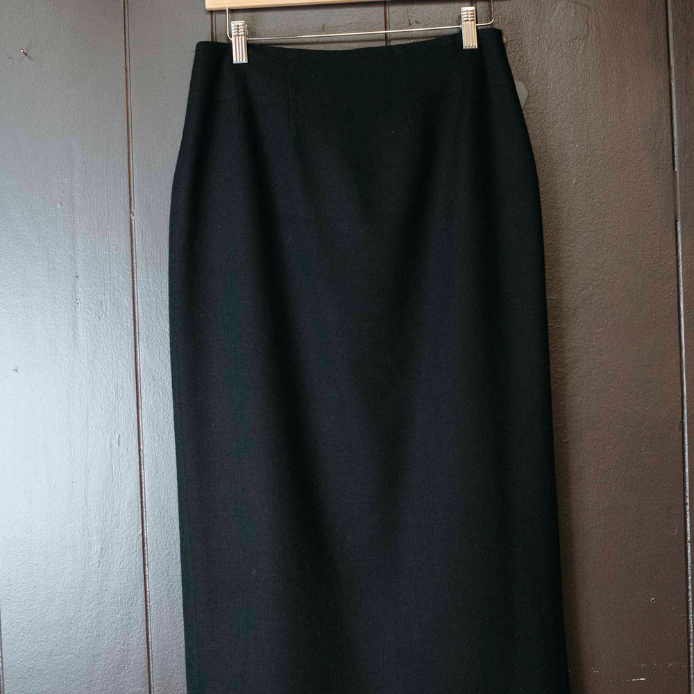 Vintage black Pencil Skirt