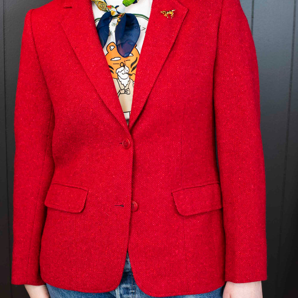 
                      
                        Mode Edit: Vintage Pendleton Red Wool Blazer - Size S
                      
                    