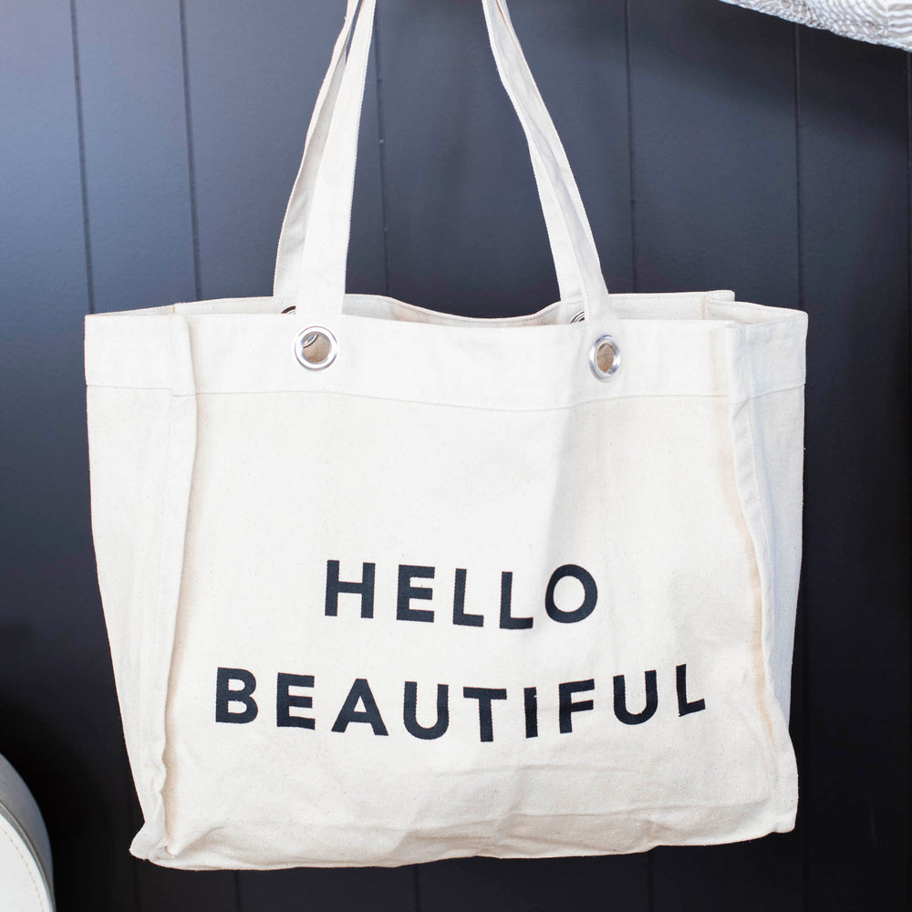 Grungy Grommet Tote