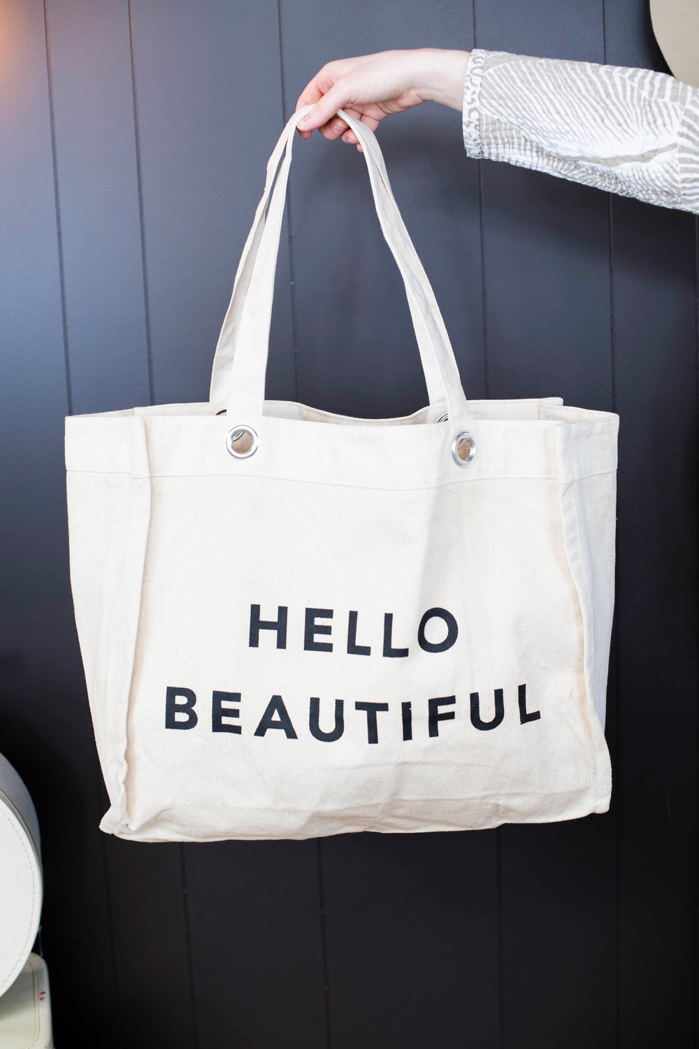 Grungy Grommet Tote