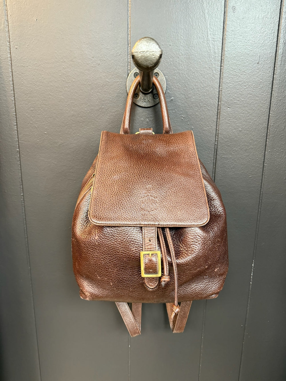 Vintage Mark Gross, leather backpack