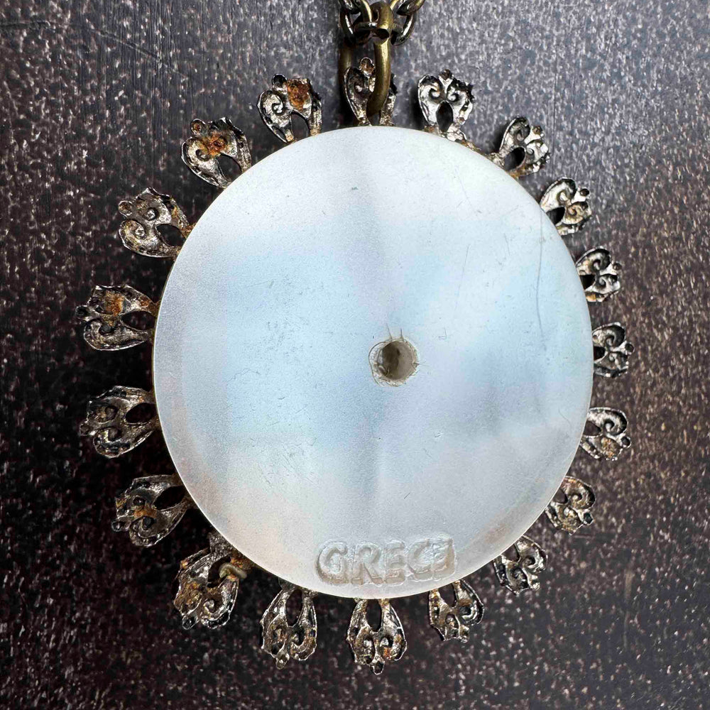 
                      
                        Vintage Greek-Inspired Pendant Necklace
                      
                    