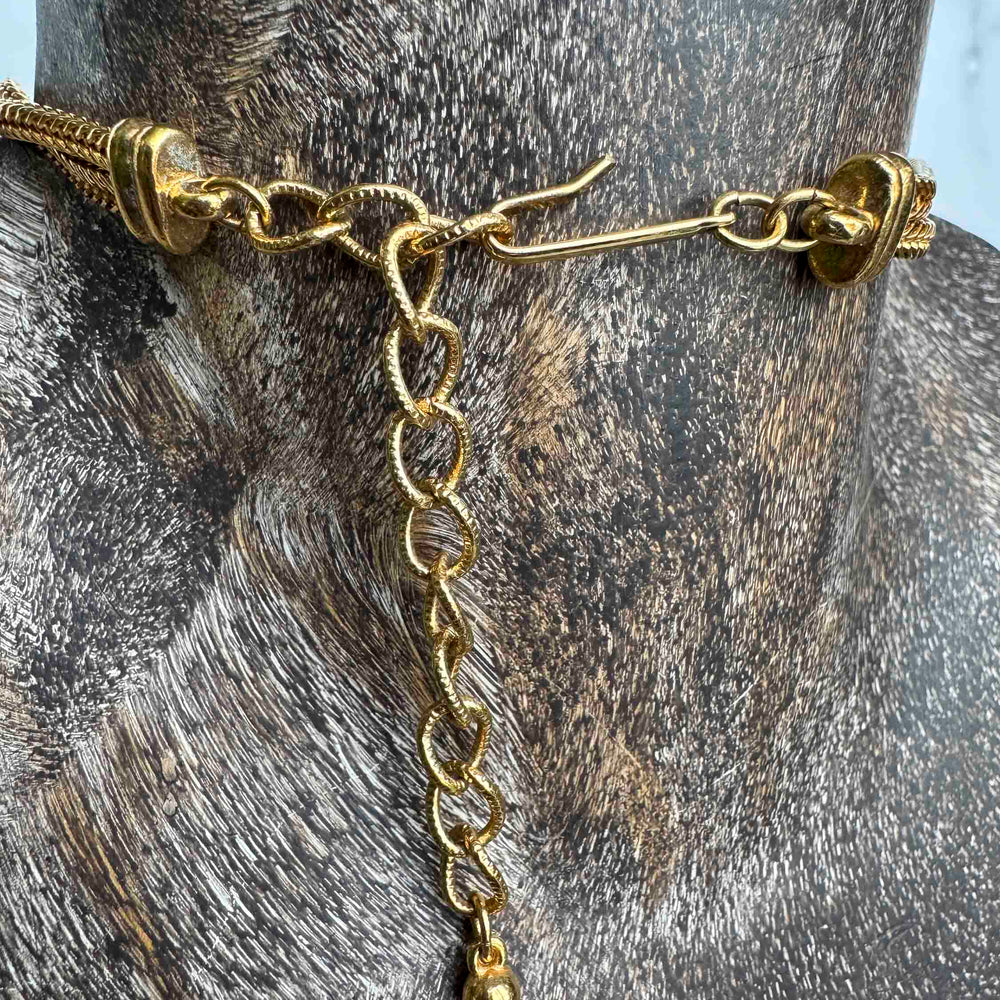 
                      
                        Vintage Gold & Silver Knot Chain Necklace
                      
                    