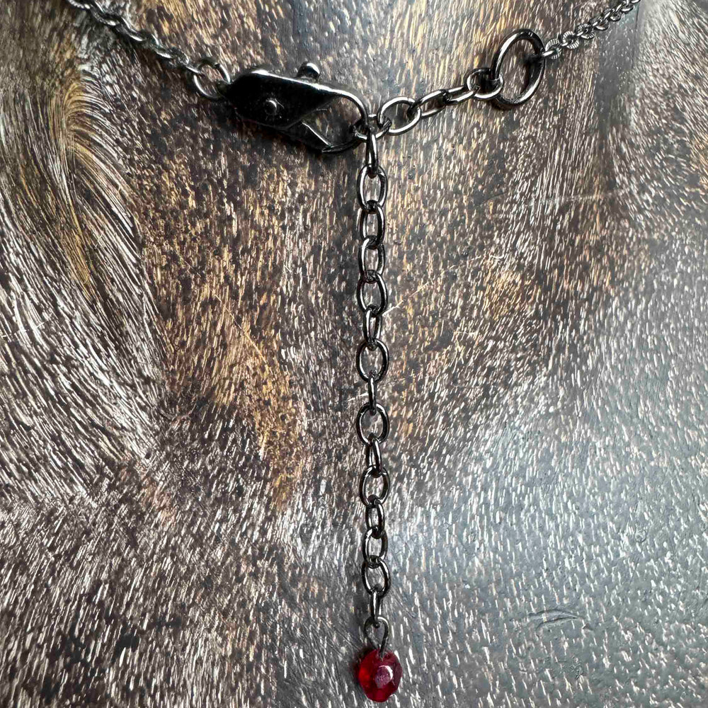 
                      
                        Pre-Loved Crimson Drop Beaded Necklace
                      
                    