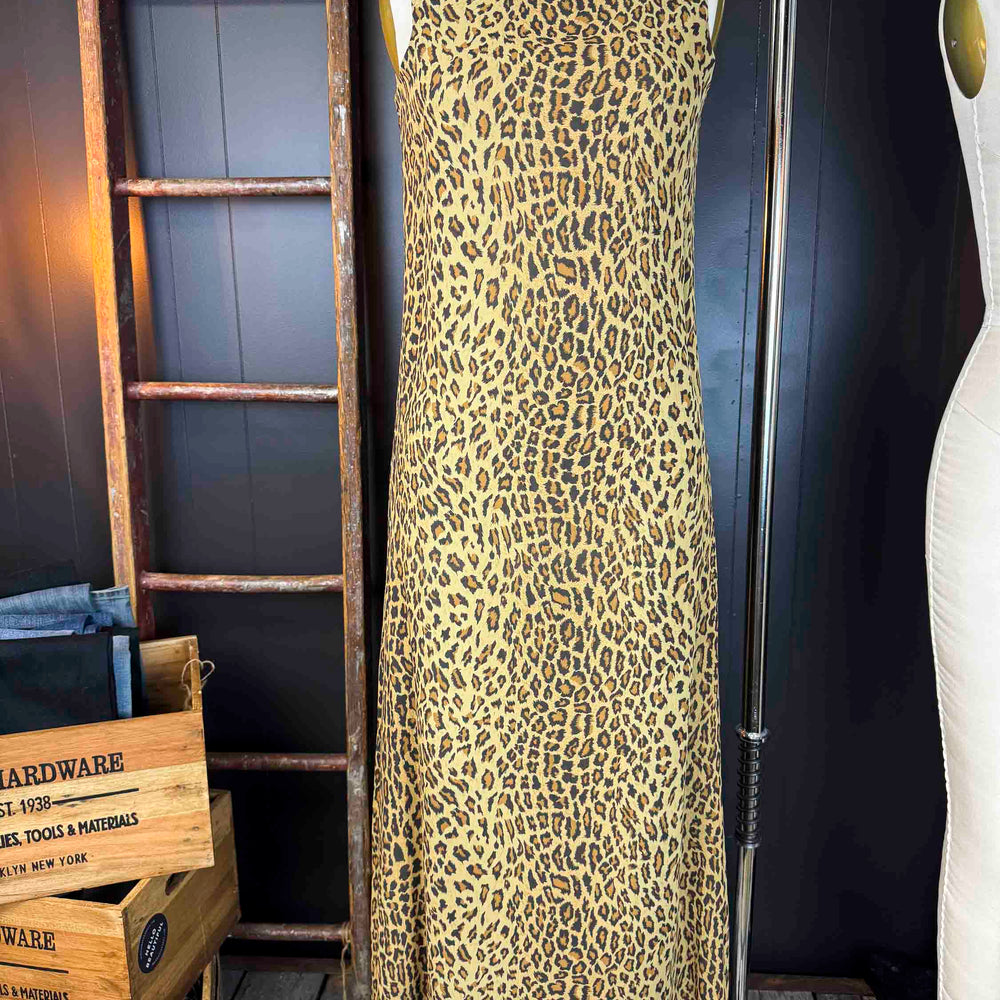 
                      
                        Vintage Leopard Slip Dress - Size XS/S
                      
                    