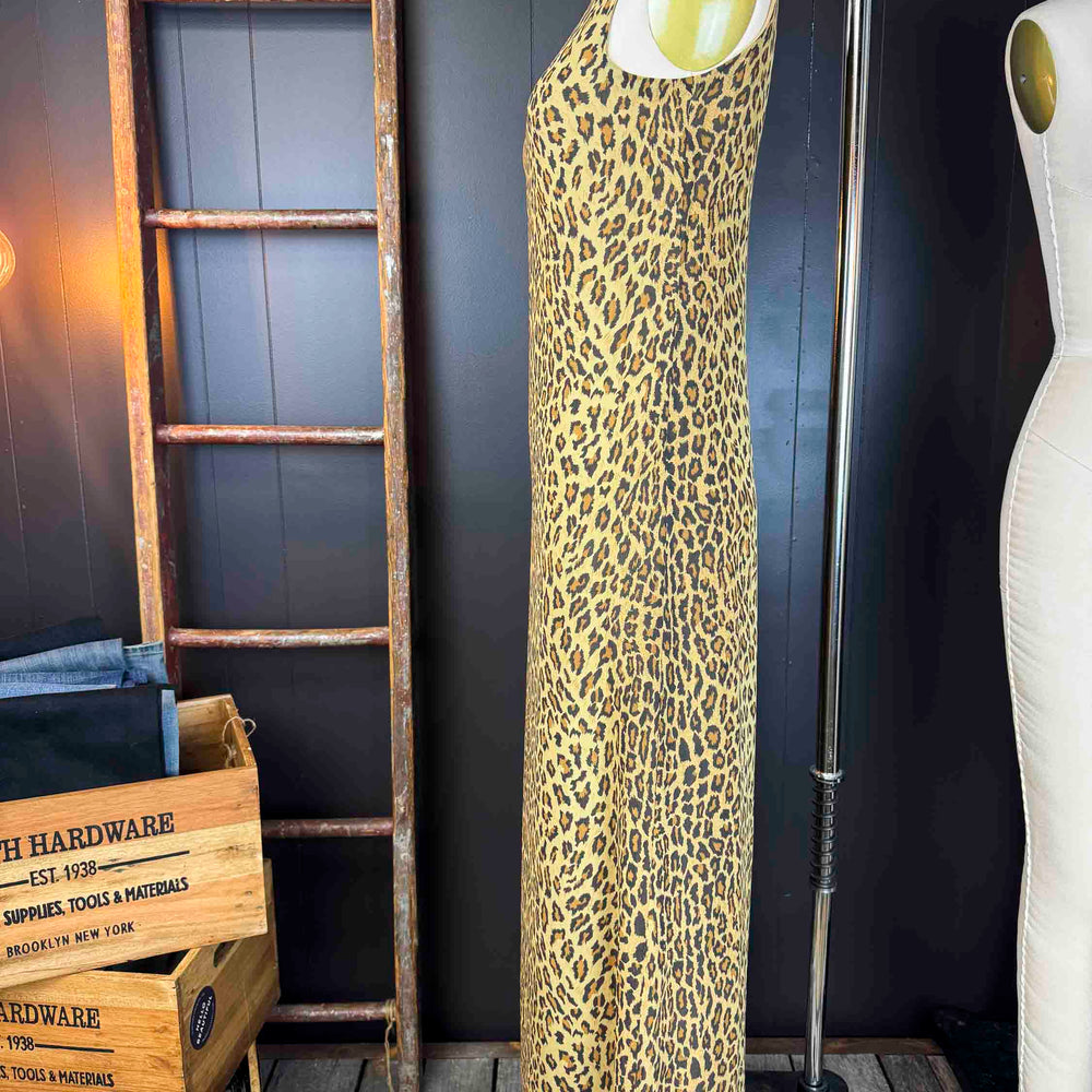 
                      
                        Vintage Leopard Slip Dress - Size XS/S
                      
                    