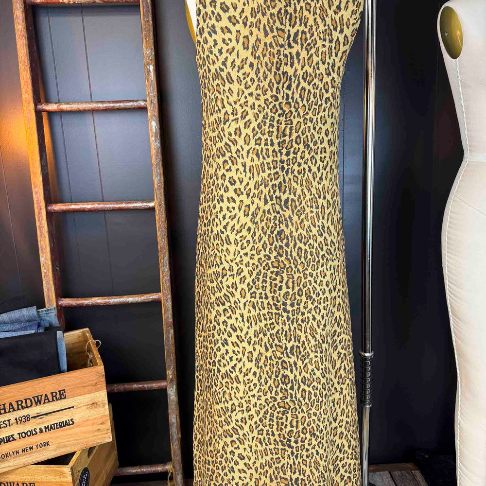 
                      
                        Vintage Leopard Slip Dress - Size XS/S
                      
                    