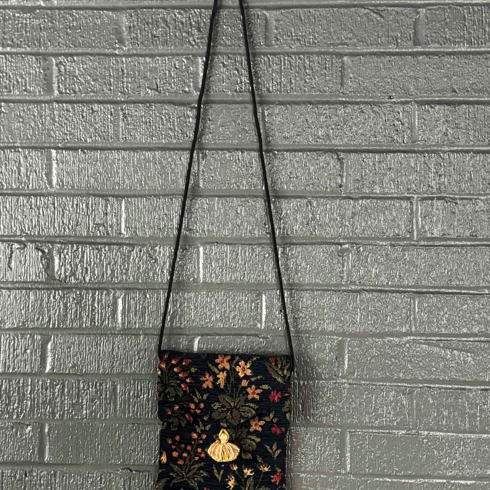 
                      
                        Vintage Tapestry Crossbody Purse
                      
                    