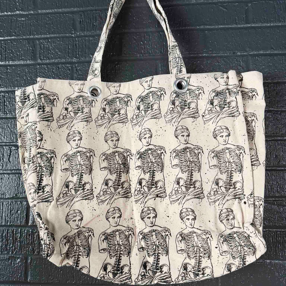 Grungy Grommet Tote