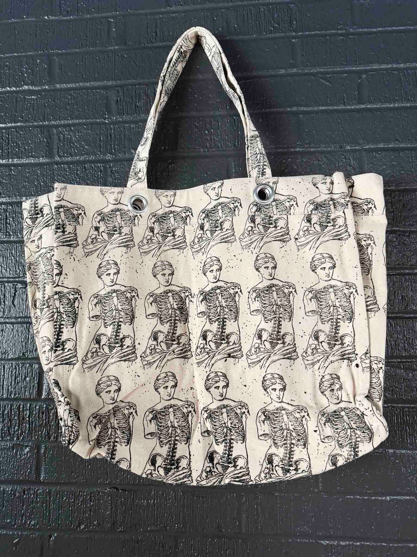 Grungy Grommet Tote